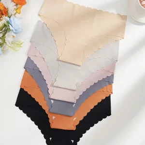 6pcs Calzones Lisos sin Costuras