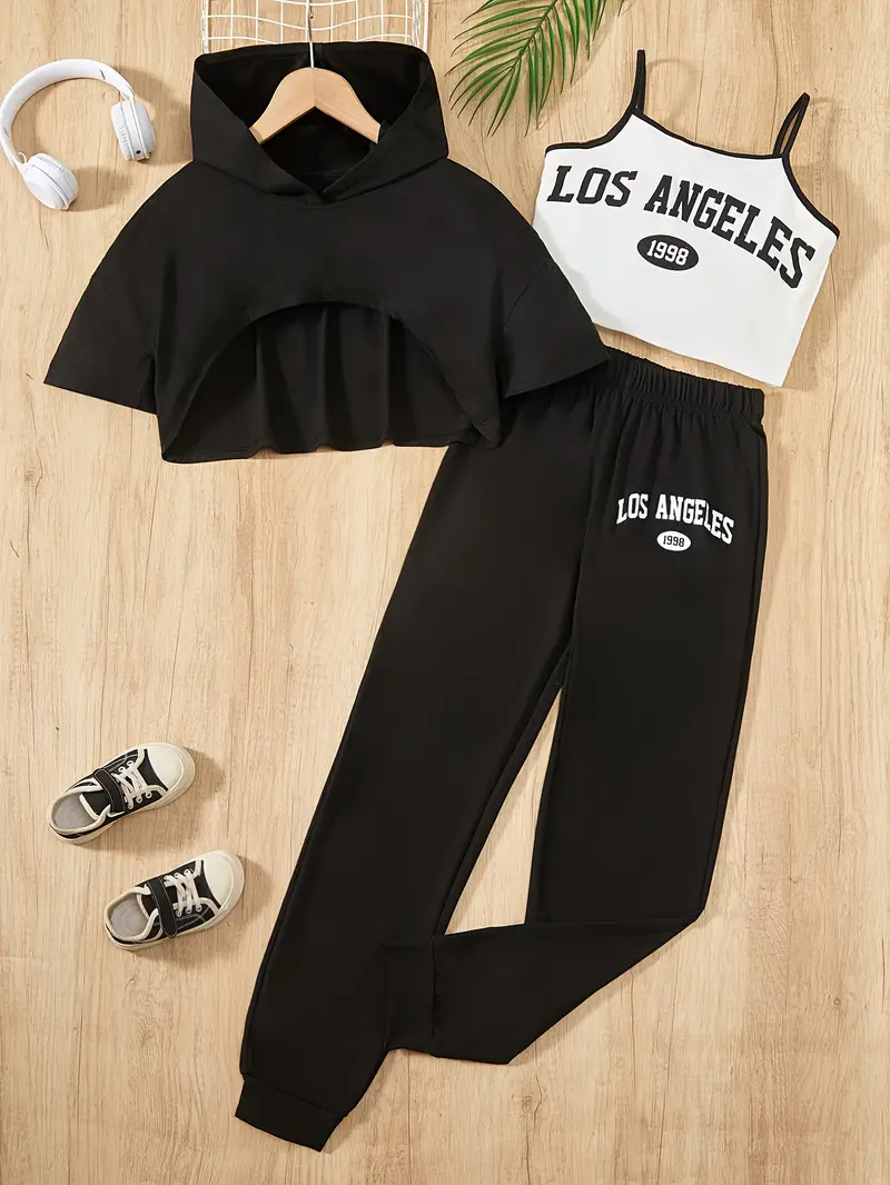 Conjunto Deportivo De 3 Piezas Para Adolescentes - Imagen 4