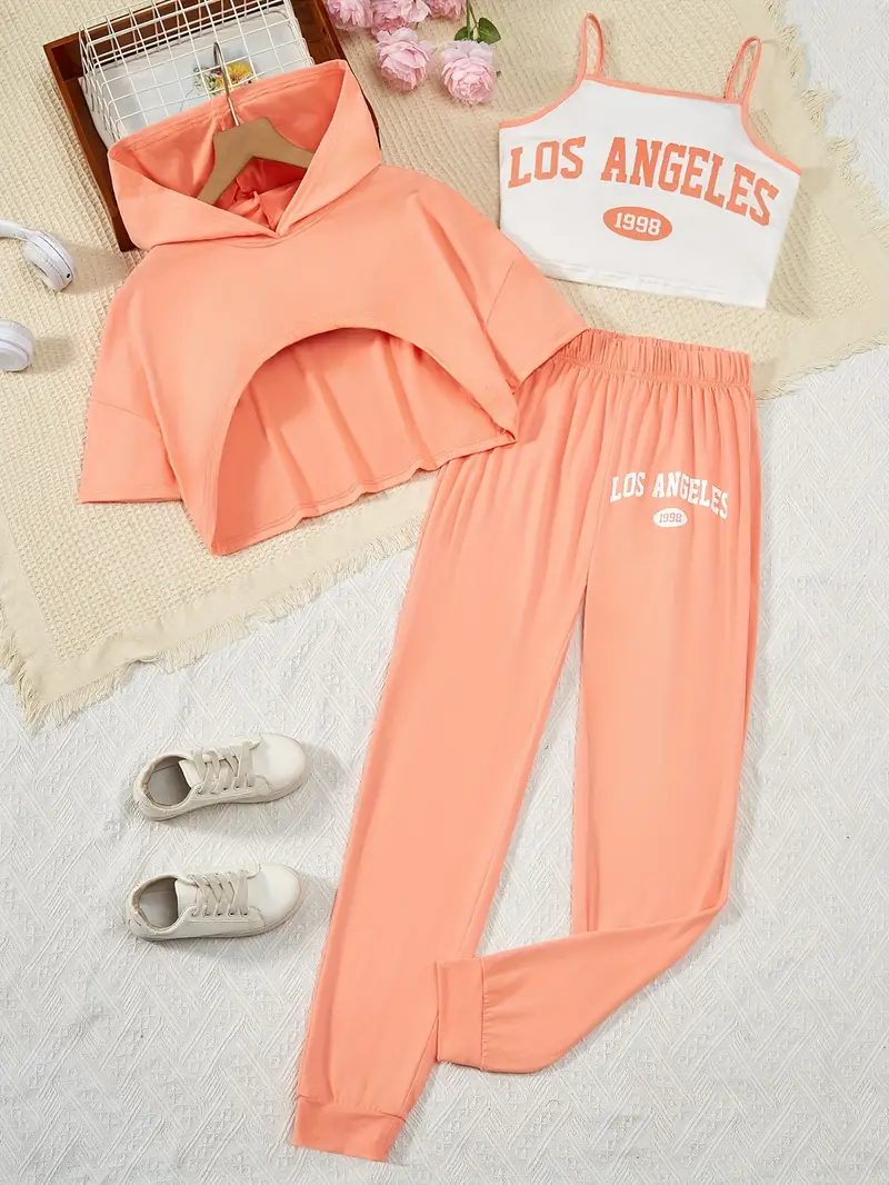 Conjunto Deportivo De 3 Piezas Para Adolescentes - Imagen 2