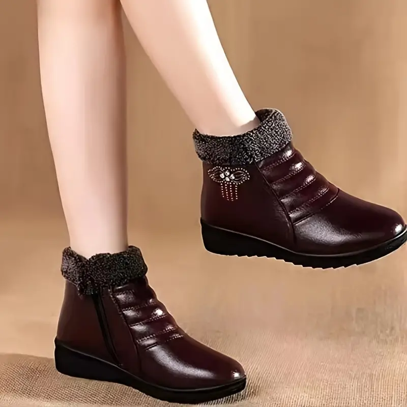 Botas de Mujer de Color Sólido