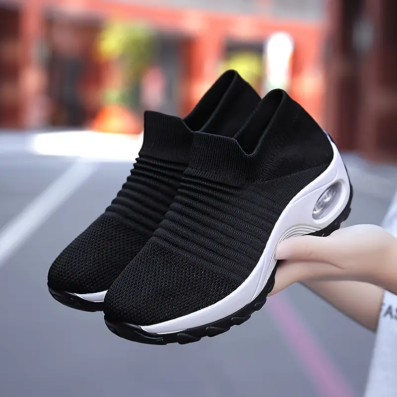Tenis Deportivos Gruesos de Color Sólido para Mujer - Imagen 6