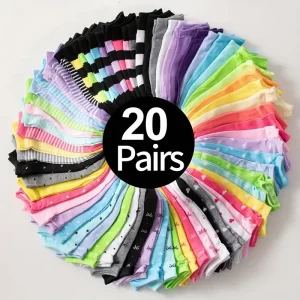 20 Pares De Calcetines