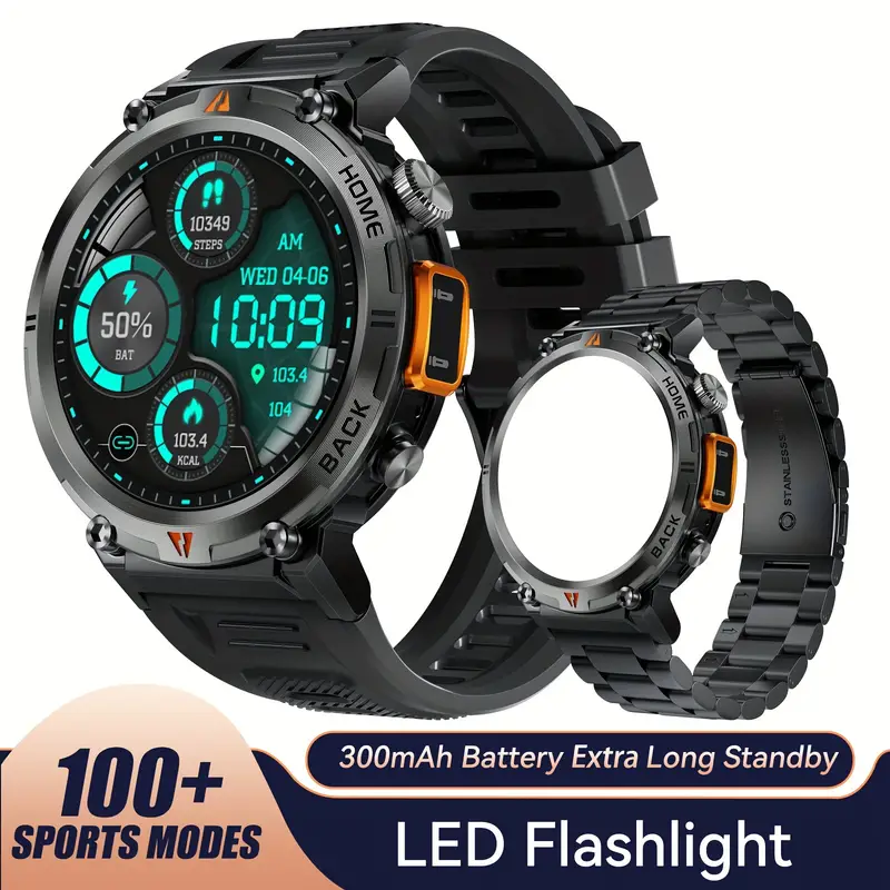 JELLOO Reloj Inteligente Deportivo para Hombres - Imagen 15