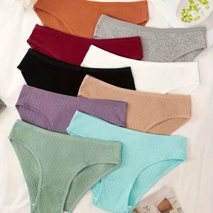 9 piezas de calzoncillos sin costuras