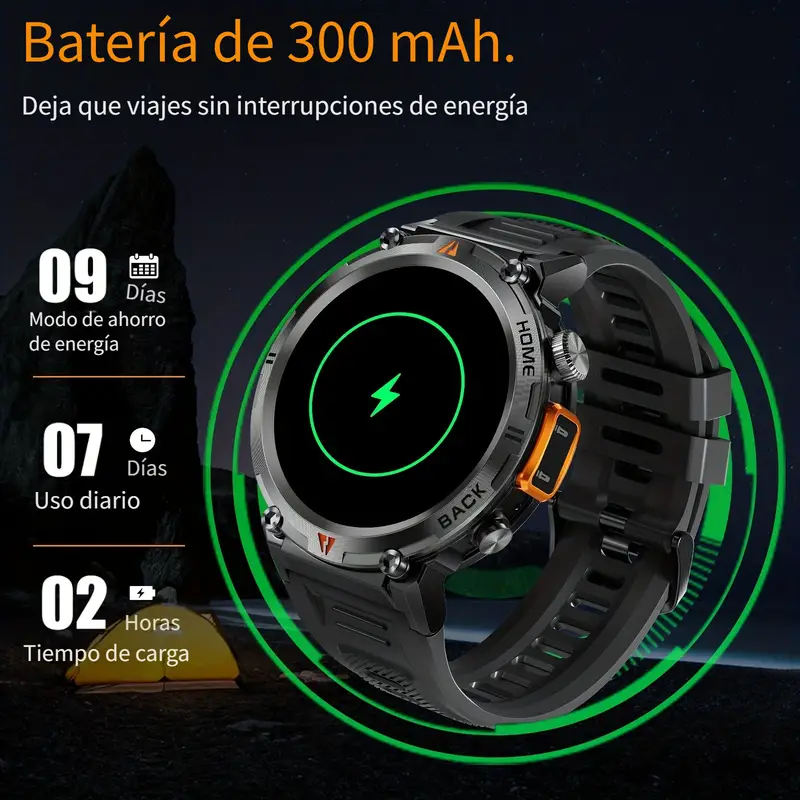 JELLOO Reloj Inteligente Deportivo para Hombres - Imagen 12