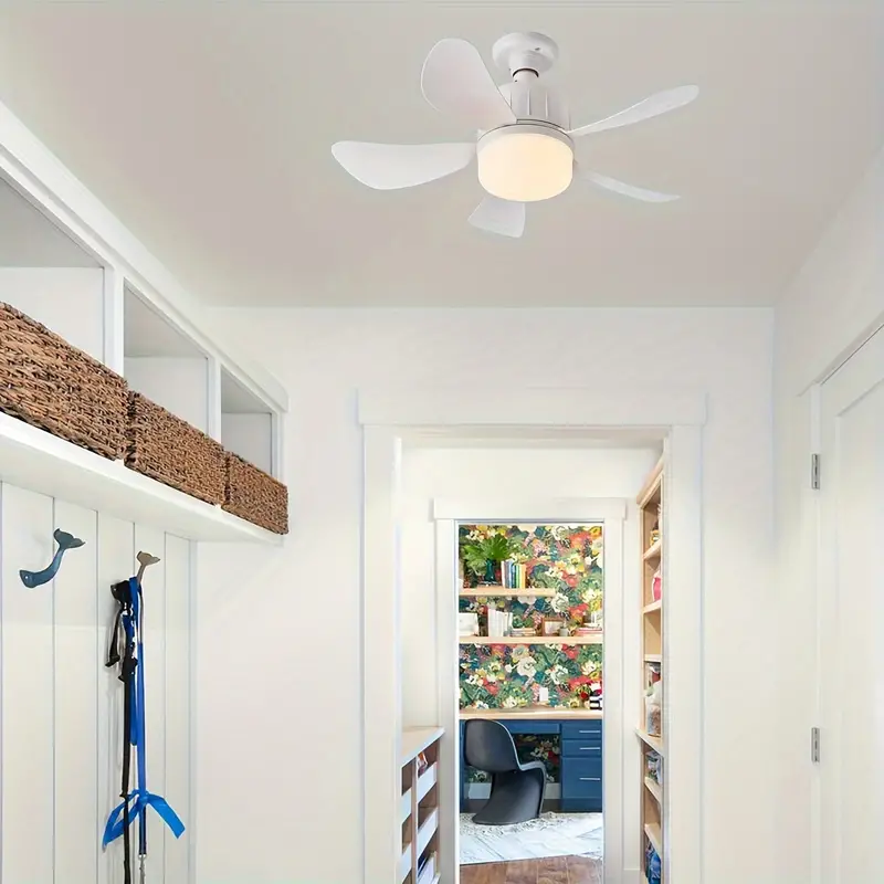 Ventilador de techo con luz y control remoto - Imagen 2