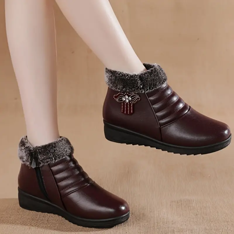Botas de Mujer de Color Sólido - Imagen 4