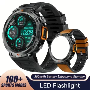 JELLOO Reloj Inteligente Deportivo para Hombres